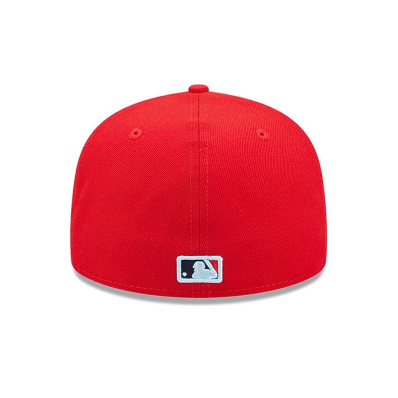 Red New Era St. Louis Cardinals MLB Cloud Fitted Cap 59fifty | JMSP05983