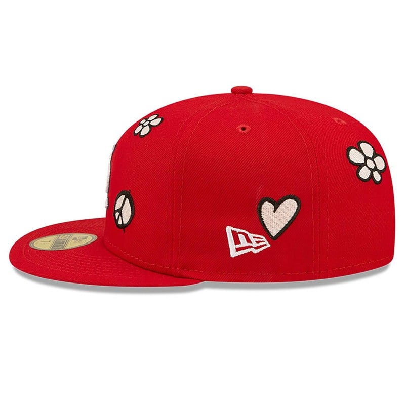 Red New Era St. Louis Cardinals MLB Sunlight Pop Cap 59fifty | IQJH18746