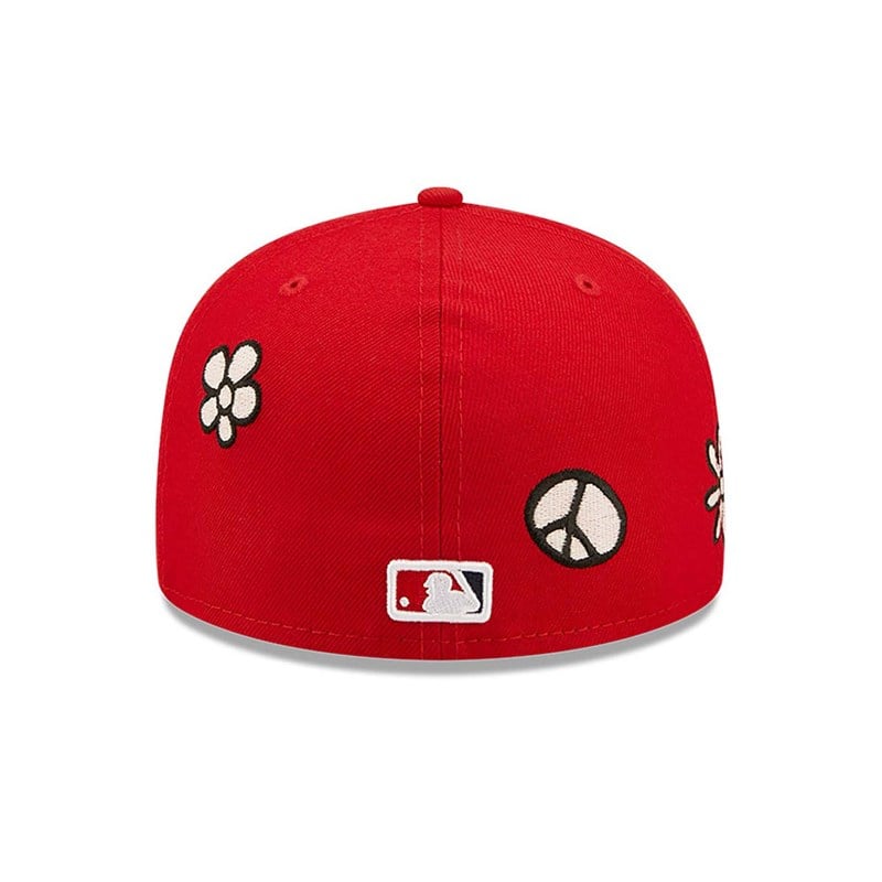 Red New Era St. Louis Cardinals MLB Sunlight Pop Cap 59fifty | IQJH18746