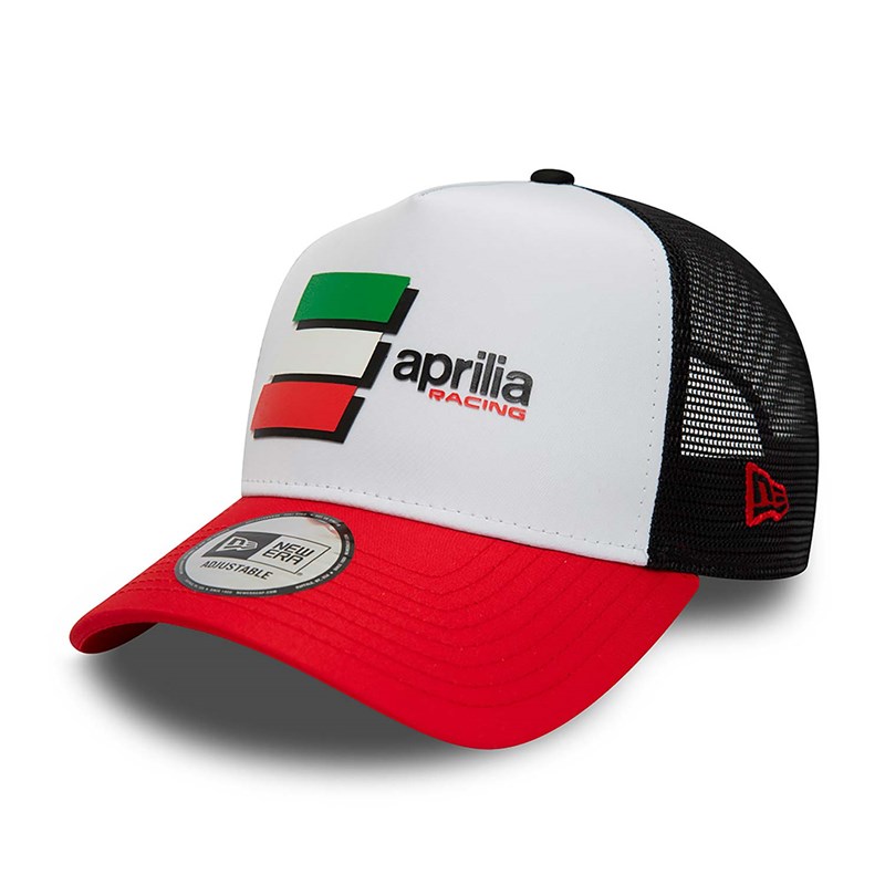 White New Era Aprilia Poly A-frame Cap Trucker | ZJSD35604