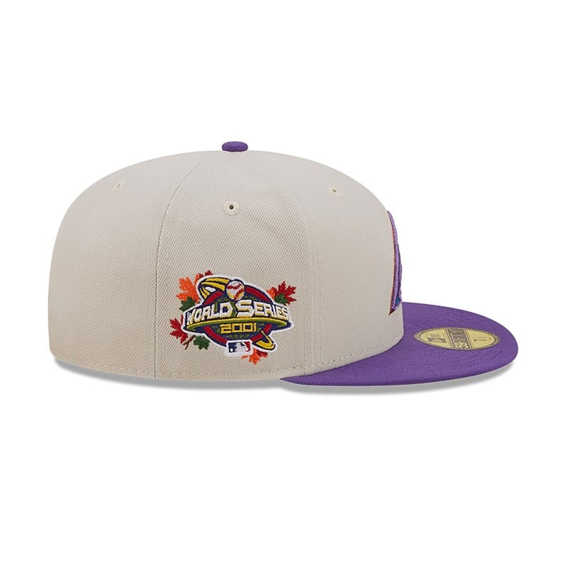 White New Era Arizona Diamondbacks Fall Classic Fitted Cap 59fifty | BMQD68942