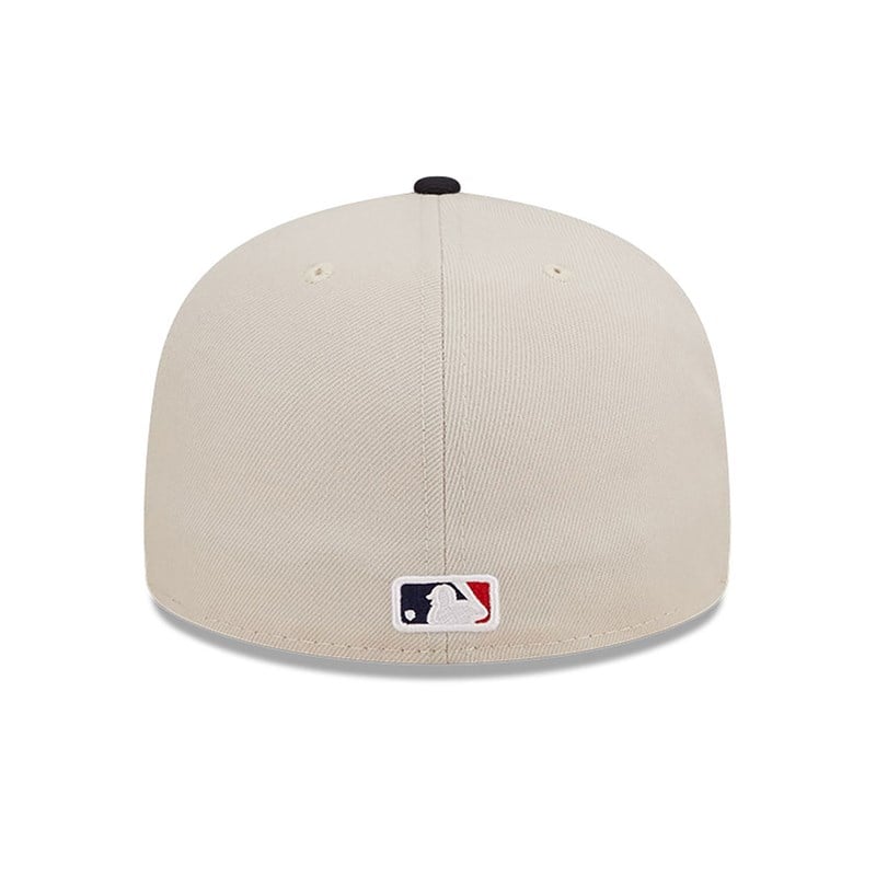 White New Era Atlanta Braves Fall Classic Fitted Cap 59fifty | RCLE29570