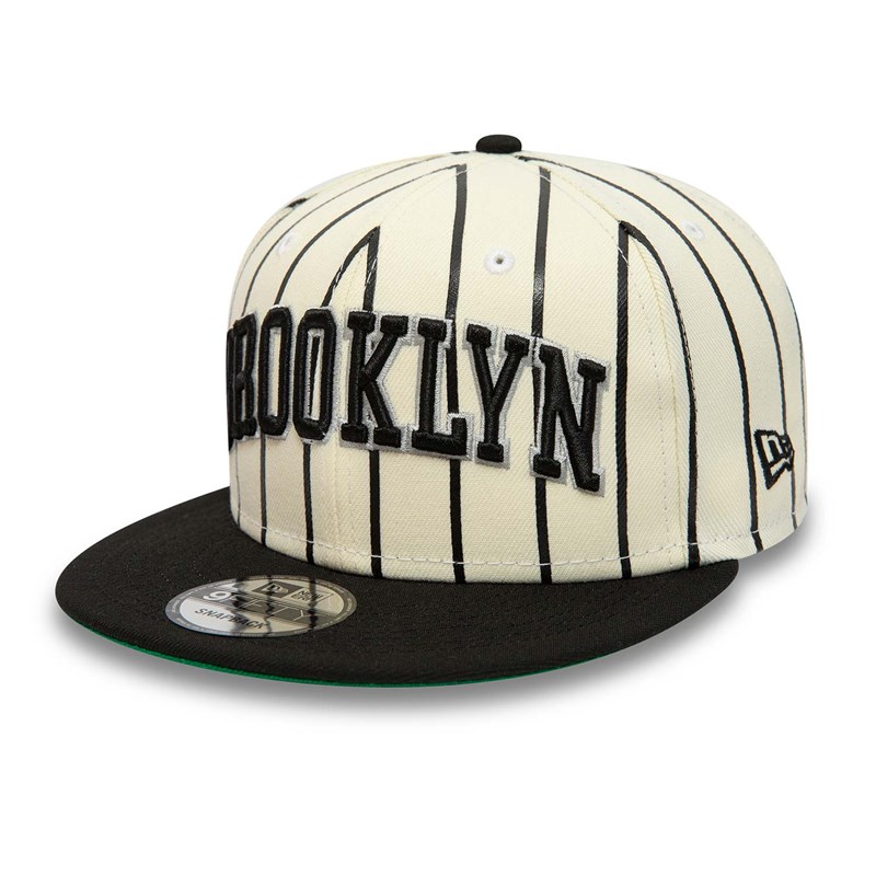 White New Era Brooklyn Nets City Arch Cap 9fifty | NJGC19806