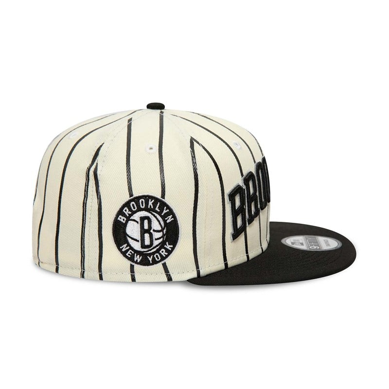 White New Era Brooklyn Nets City Arch Cap 9fifty | NJGC19806