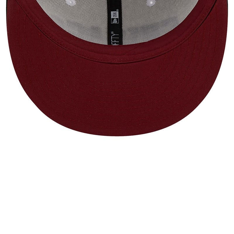 White New Era Chicago Bulls Authentics City Edition Cap 9fifty | GMLB30469