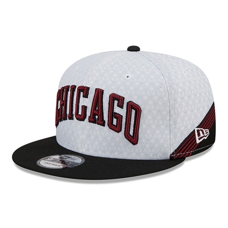 White New Era Chicago Bulls Authentics City Edition Cap 9fifty | GMLB30469