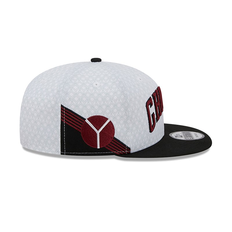 White New Era Chicago Bulls Authentics City Edition Cap 9fifty | GMLB30469