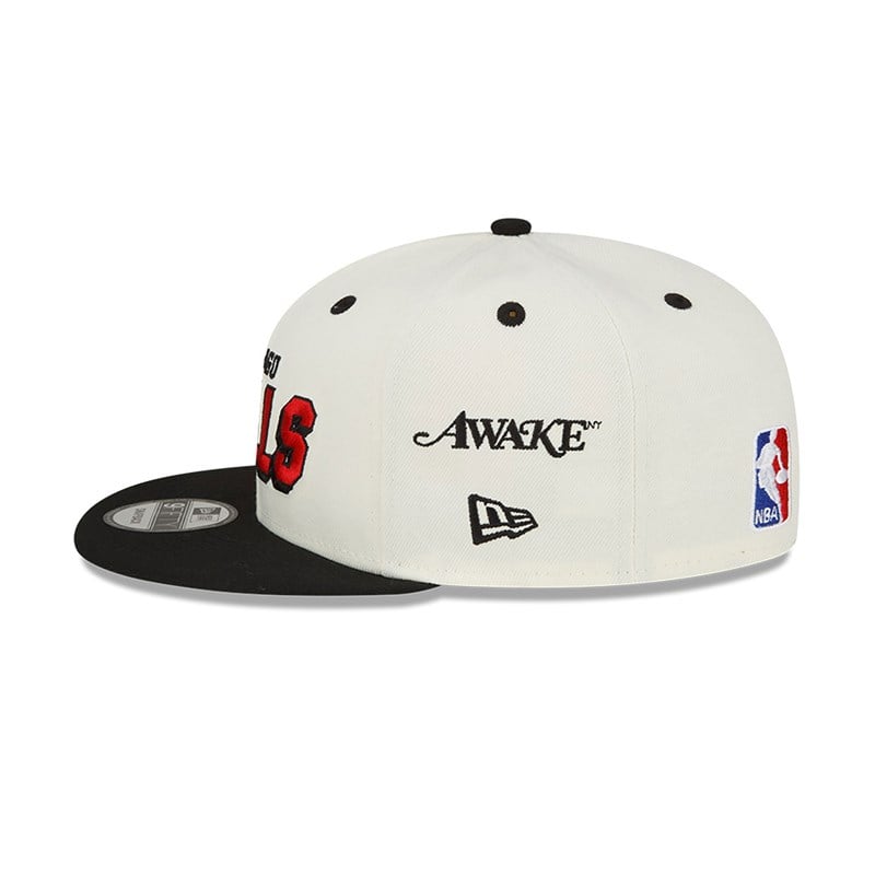 White New Era Chicago Bulls Awake Cap 9fifty | FLAR35082