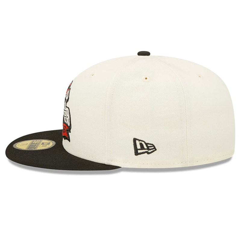 White New Era Cincinnati Bengals NFL Sideline 2022 Fitted Cap 59fifty | KOBD13084