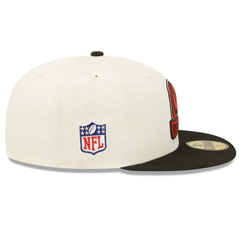 White New Era Cincinnati Bengals NFL Sideline 2022 Fitted Cap 59fifty | KOBD13084