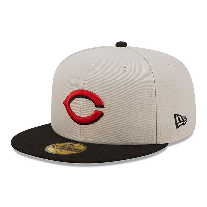 White New Era Cincinnati Reds Fall Classic Fitted Cap 59fifty | TMCS15670