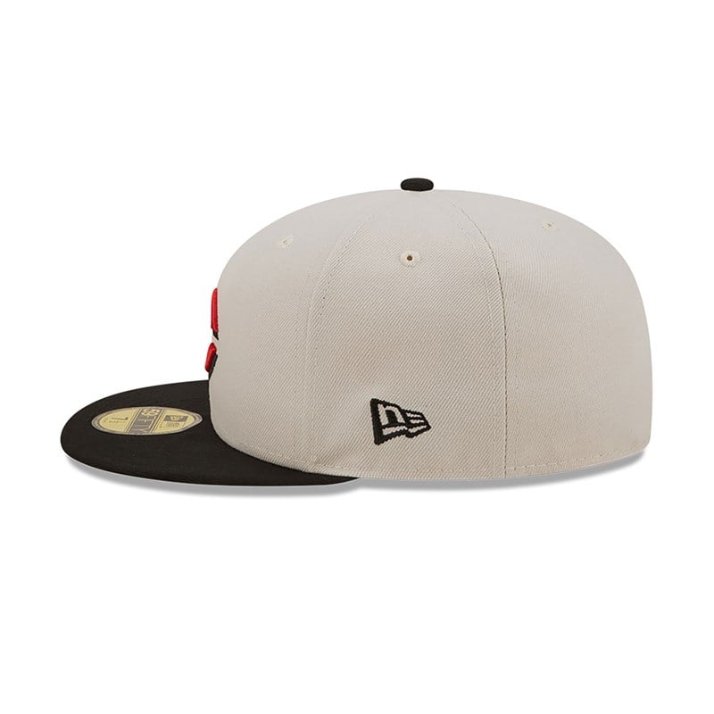 White New Era Cincinnati Reds Fall Classic Fitted Cap 59fifty | TMCS15670