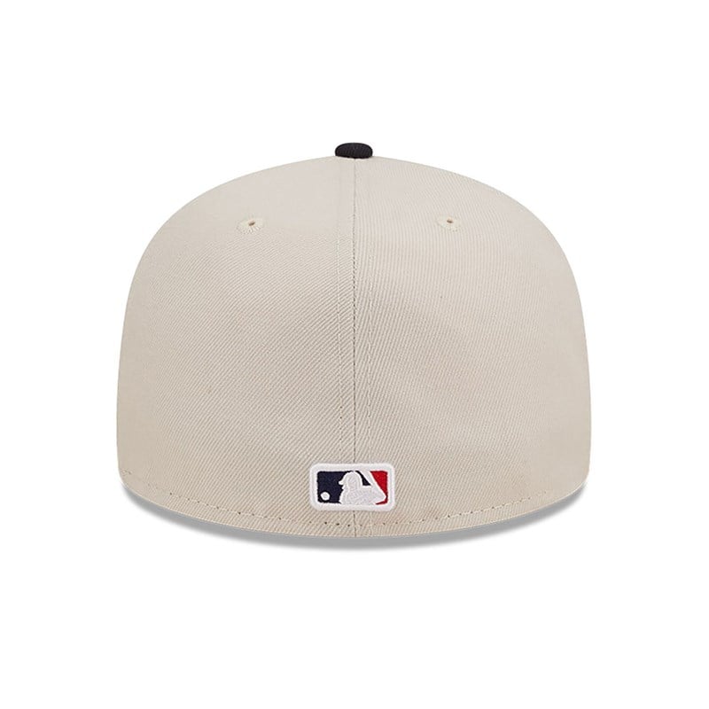 White New Era Cleveland Guardians Fall Classic Fitted Cap 59fifty | RDIT35078