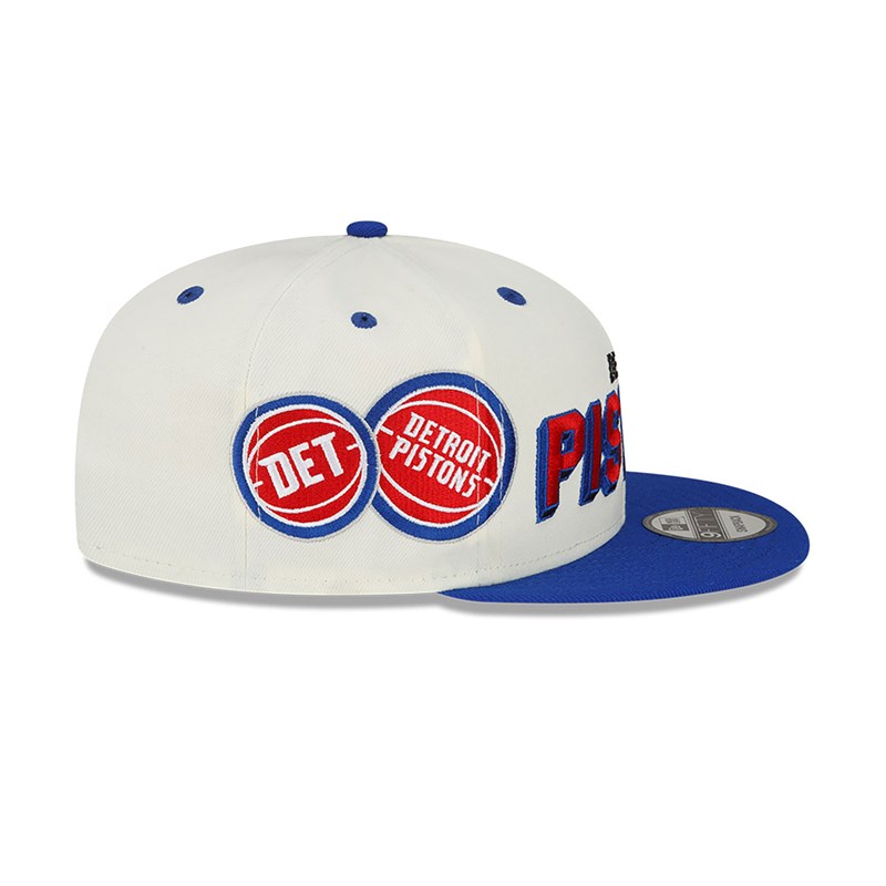 White New Era Detriot Pistons Awake 9fifty | HEGW82546