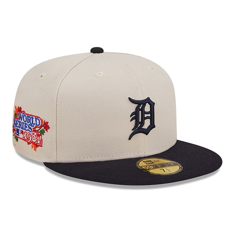 White New Era Detroit Tigers Fall Classic Fitted Cap 59fifty | SKZN70453