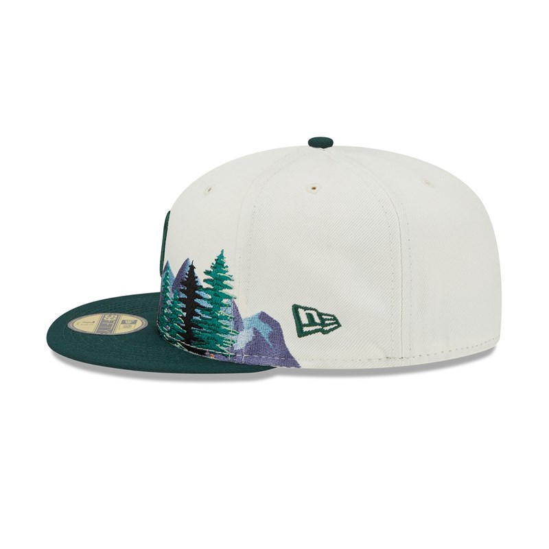 White New Era Detroit Tigers Outdoor Fitted 59fifty | RUWV17450