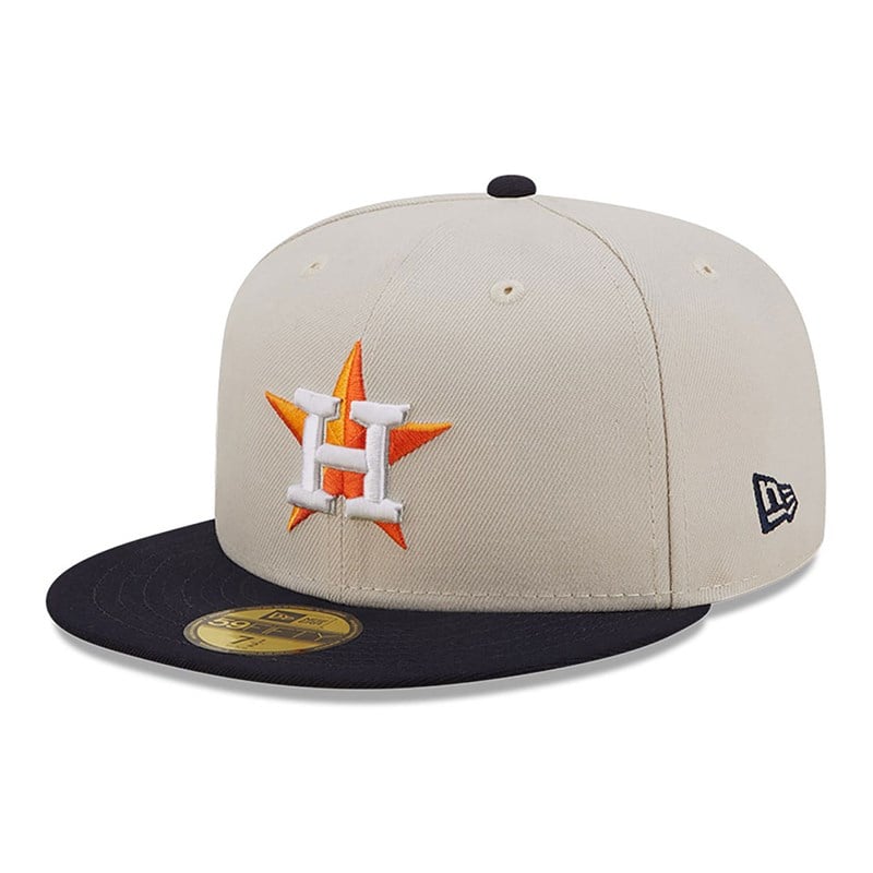 White New Era Houston Astros Fall Classic Fitted Cap 59fifty | GYLF42936