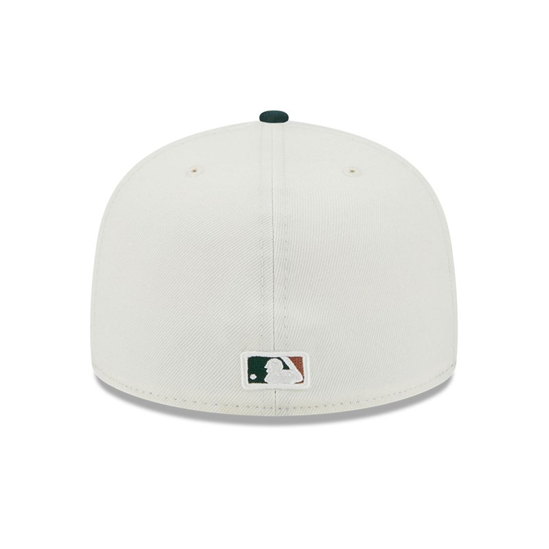 White New Era Houston Astros Outdoor Fitted 59fifty | JBQY78469