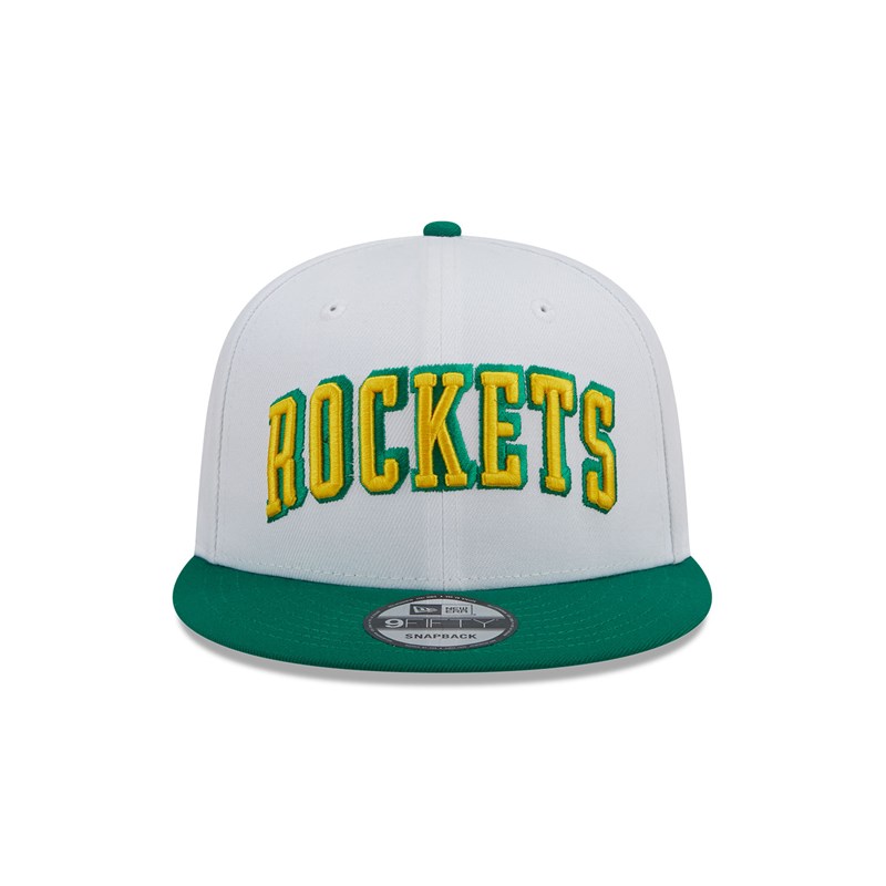 White New Era Houston Rockets NBA Classic Cap 9fifty | MZRY20346