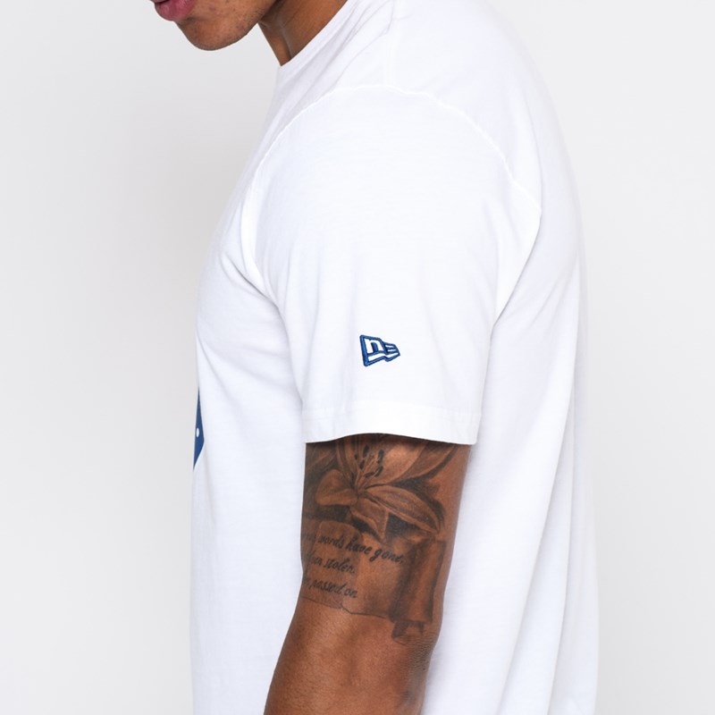 White New Era Indianapolis Colts Team Logo T-Shirt | GKYF70936