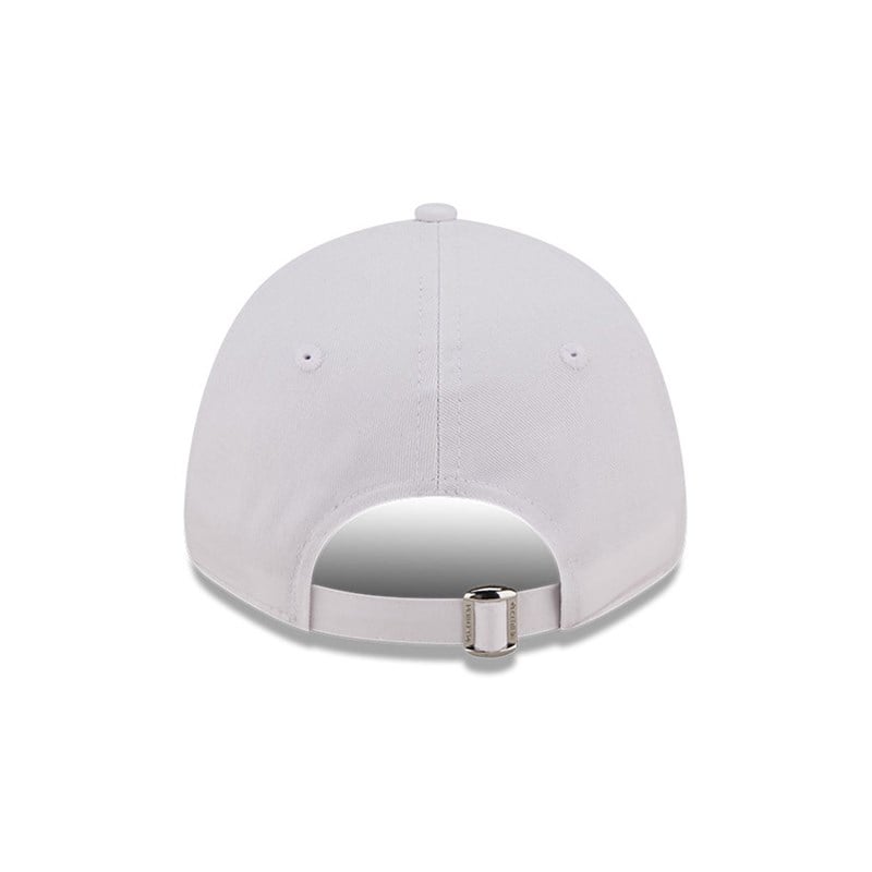 White New Era La Dodgers Logo Womens Adjustable Cap 9forty | IKJM18203