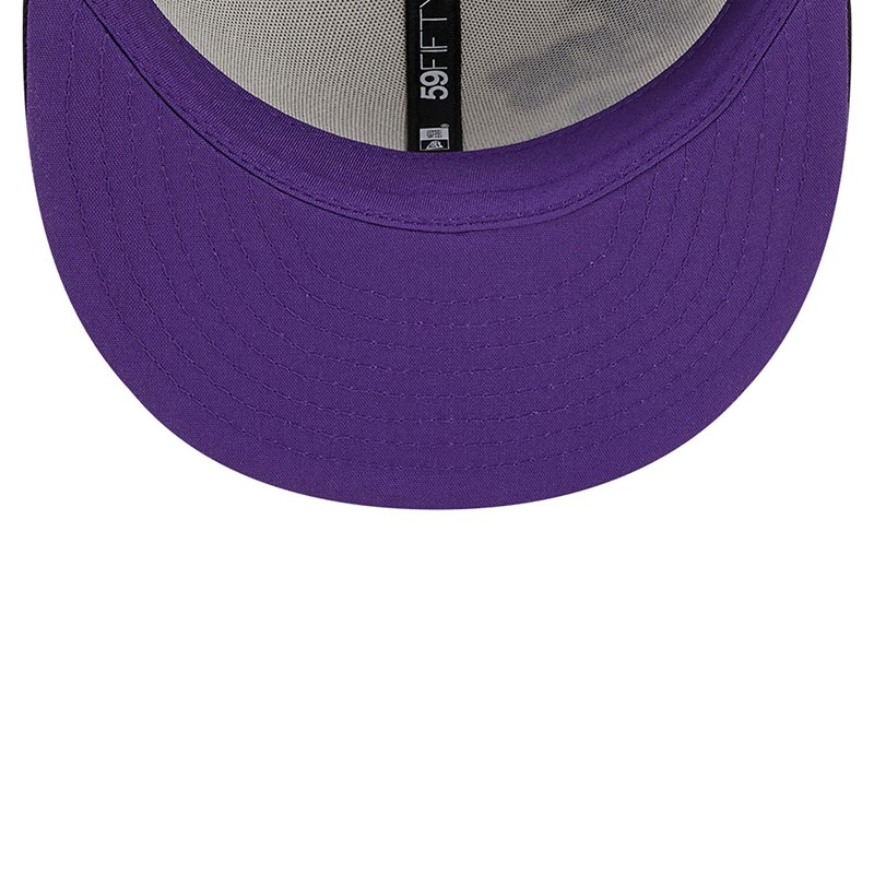 White New Era La Lakers Authentics City Edition Fitted Cap 59fifty | GZTJ28069