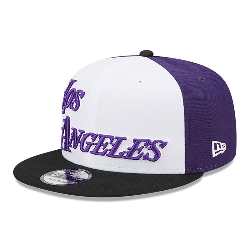 White New Era La Lakers Authentics City Edition Cap 9fifty | NXFQ75481