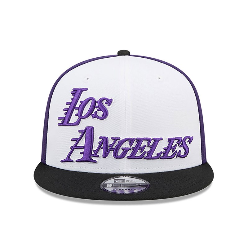 White New Era La Lakers Authentics City Edition Cap 9fifty | NXFQ75481