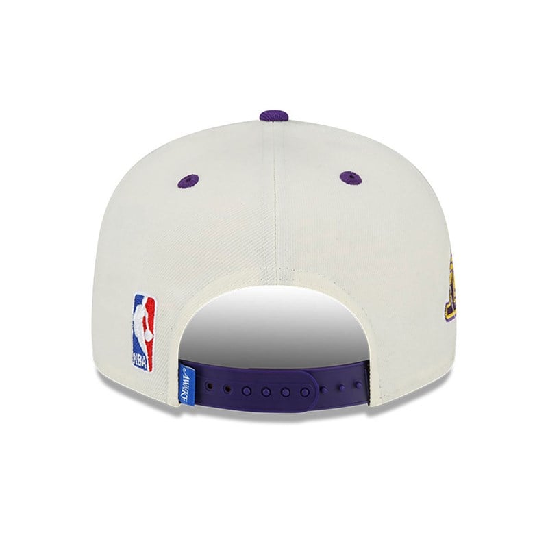 White New Era La Lakers Awake Cap 9fifty | PEOT93524