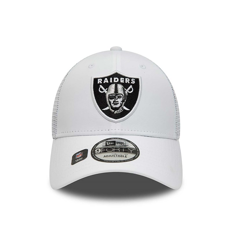 White New Era Las Vegas Raiders Home Field Cap Trucker | ZKMF17240