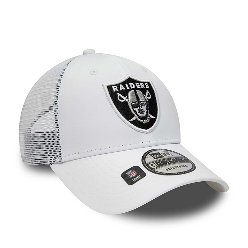 White New Era Las Vegas Raiders Home Field Cap Trucker | ZKMF17240