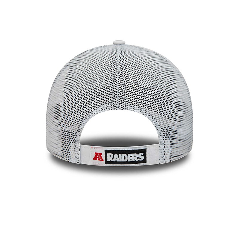 White New Era Las Vegas Raiders Home Field Cap Trucker | ZKMF17240