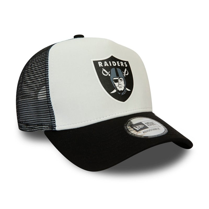 White New Era Las Vegas Raiders Team Colour Cap Aframe | NVQW76238