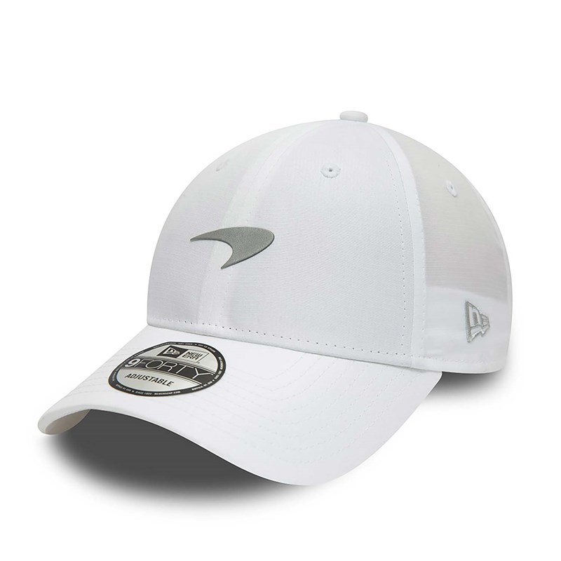 White New Era Mclaren Racing Adjustable Cap 9forty | ARSV48035