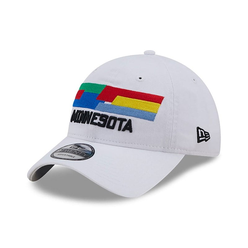 White New Era Minnesota Timberwolves Authentics City Edition Adjustable Cap 9twenty | HRBW72418