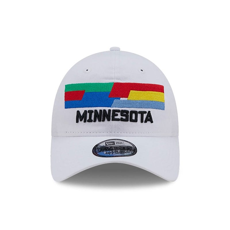 White New Era Minnesota Timberwolves Authentics City Edition Adjustable Cap 9twenty | HRBW72418