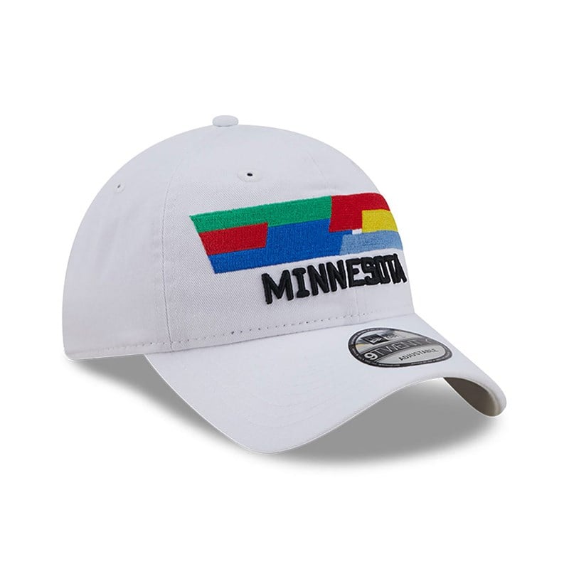 White New Era Minnesota Timberwolves Authentics City Edition Adjustable Cap 9twenty | HRBW72418