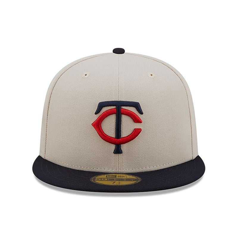 White New Era Minnesota Twins Fall Classic Fitted Cap 59fifty | TLDB21967