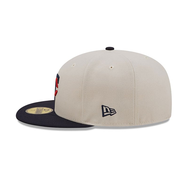 White New Era Minnesota Twins Fall Classic Fitted Cap 59fifty | TLDB21967