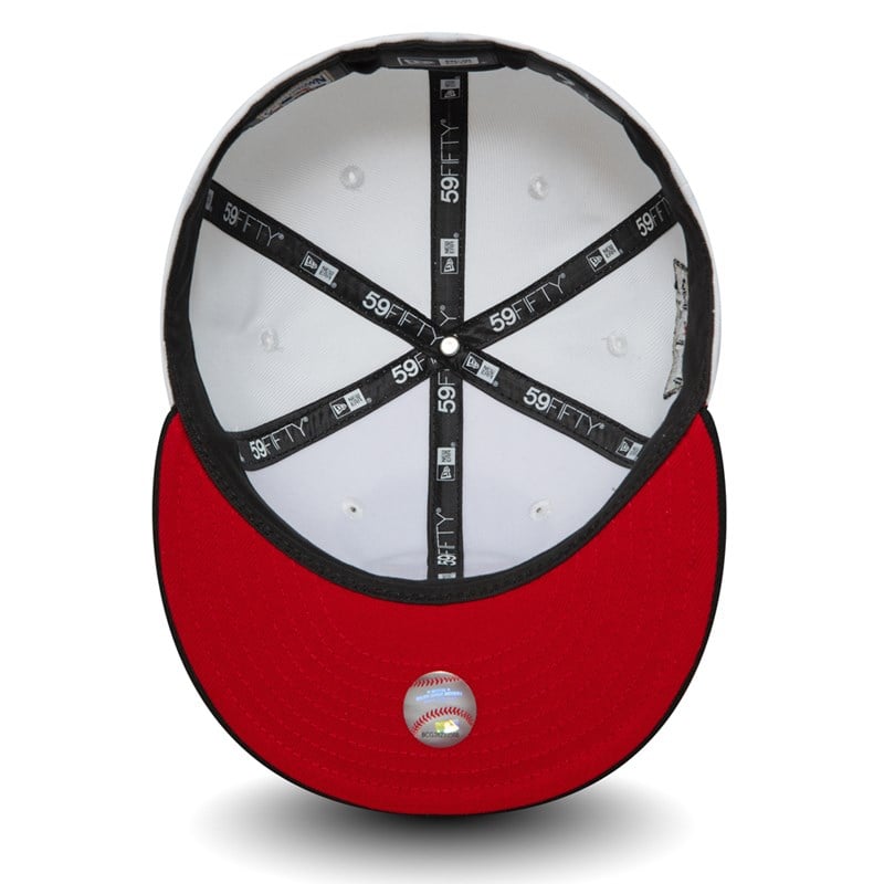 White New Era Minnesota Twins MLB Optic Cap 59fifty | RVTA73215