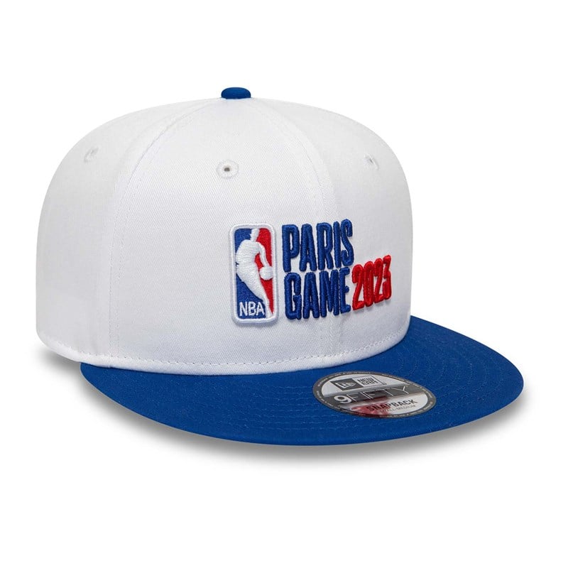 White New Era NBA Paris Games Cap 9fifty | UDYE83410