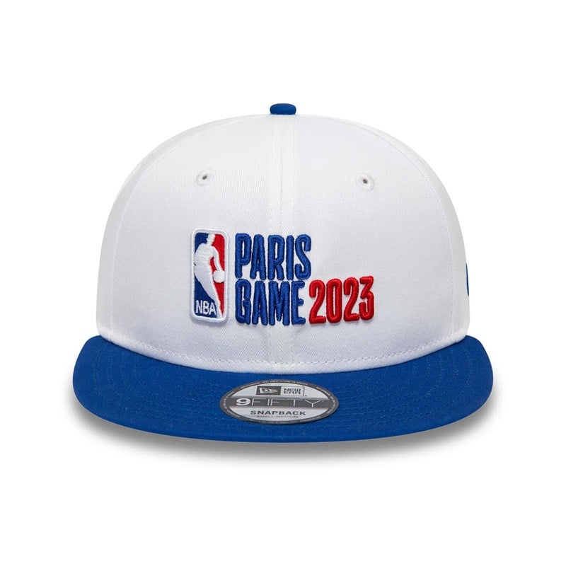 White New Era NBA Paris Games Cap 9fifty | UDYE83410