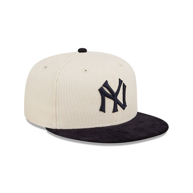 White New Era New York Yankees Cooperstown Fitted Cap 59fifty | UJZY43072