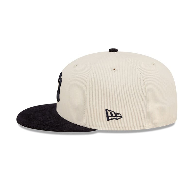 White New Era New York Yankees Cooperstown Fitted Cap 59fifty | UJZY43072