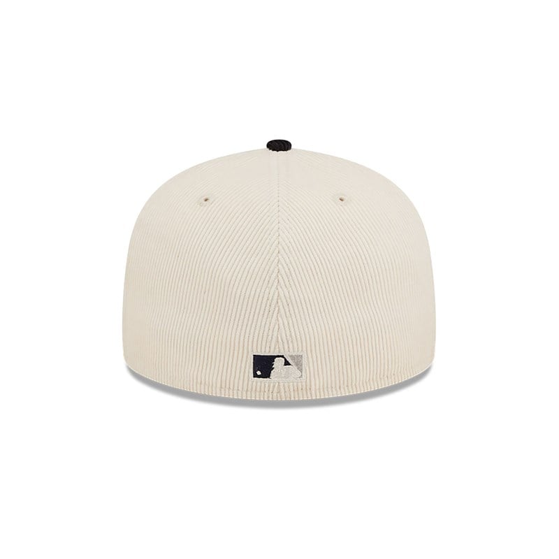 White New Era New York Yankees Cooperstown Fitted Cap 59fifty | UJZY43072