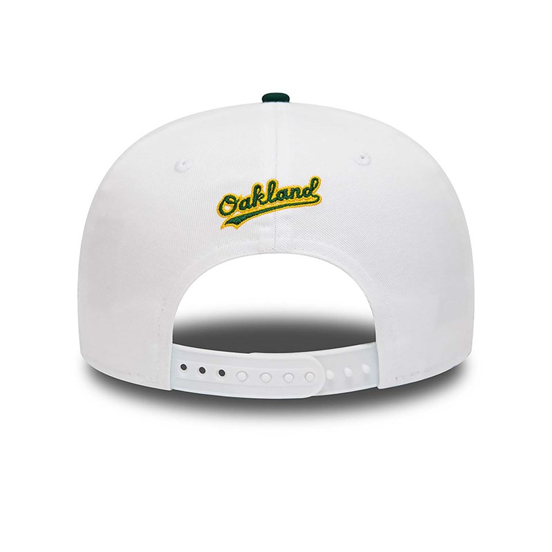 White New Era Oakland Athletics Crown Patches Cap 9fifty | PUFQ60491