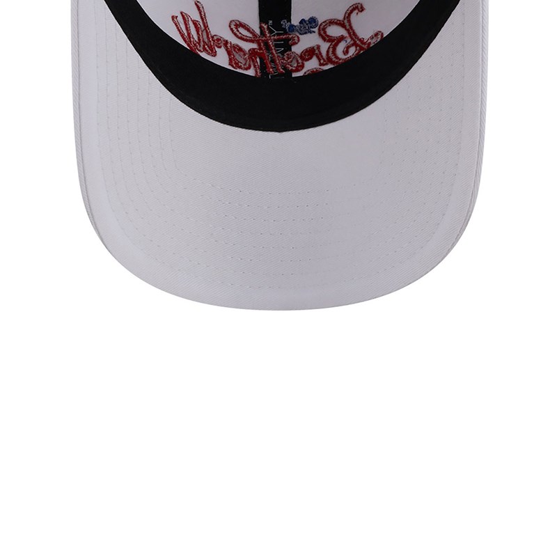 White New Era Philadelphia 76ers Authentics City Edition Adjustable Cap 9twenty | PXSJ52317