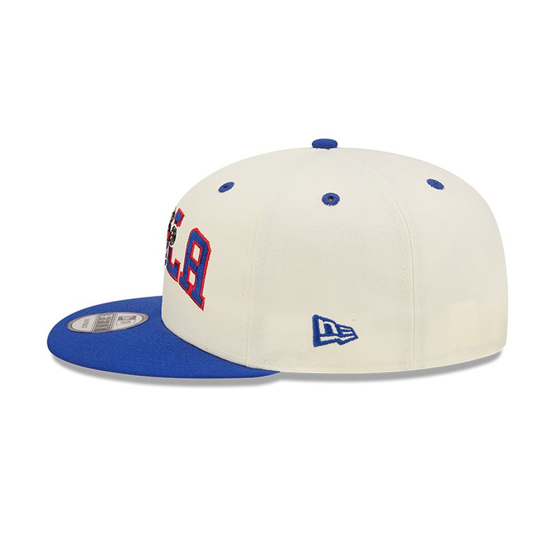 White New Era Philadelphia 76ers Blend Cap 9fifty | PZSB54872