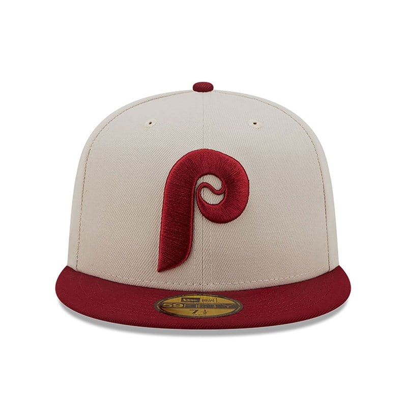 White New Era Philadelphia Phillies Fall Classic Fitted Cap 59fifty | PXBT19034