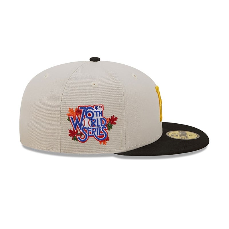 White New Era Pittsburgh Pirates Fall Classic Fitted Cap 59fifty | SQAY82694